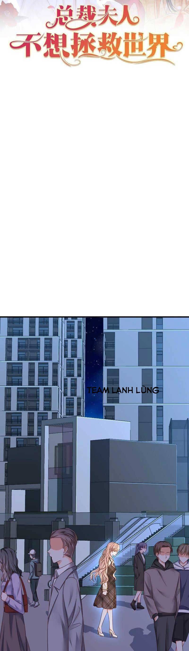 Tổng Tài Phu Nhân Không Muốn Giải Cứu Thế Giới - Chap 37