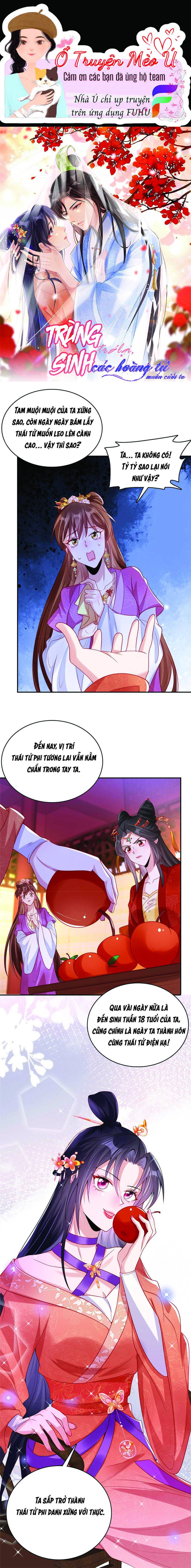 Trùng Sinh : Các Hoàng Tử Đòi Cưới Ta - Chap 12