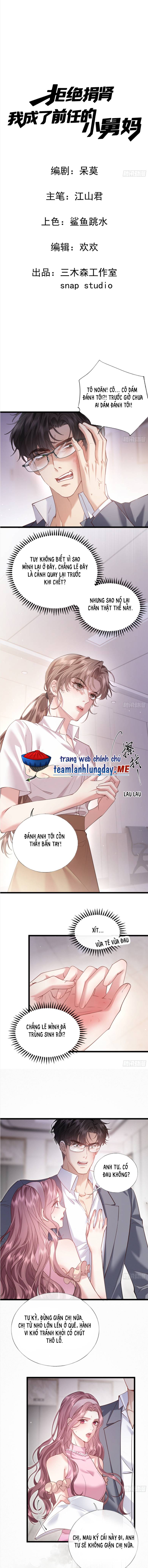 Từ Chối Hiến Thận, Tôi Trở Thành Mợ Út Của Người Yêu Cũ - Chap 2
