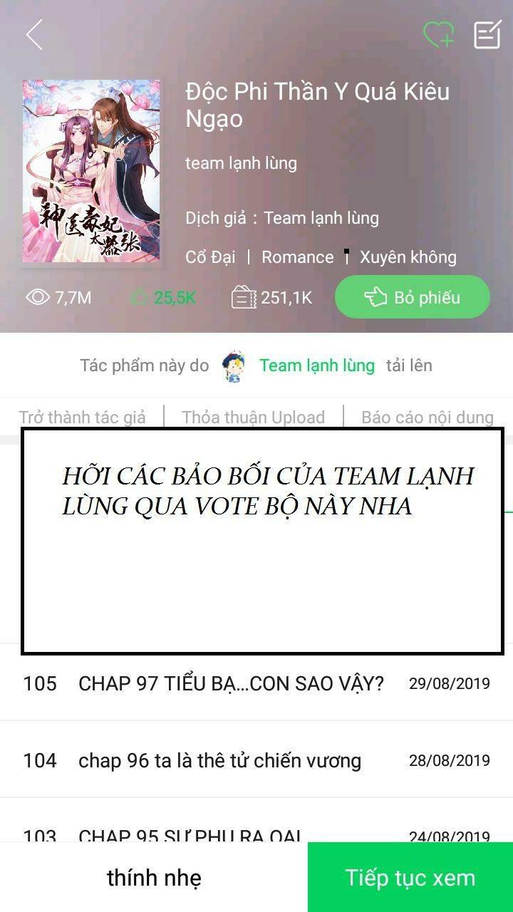 Tuyệt Sắc Quyến Rũ: Quỷ Y Chí Tôn - Chap 132