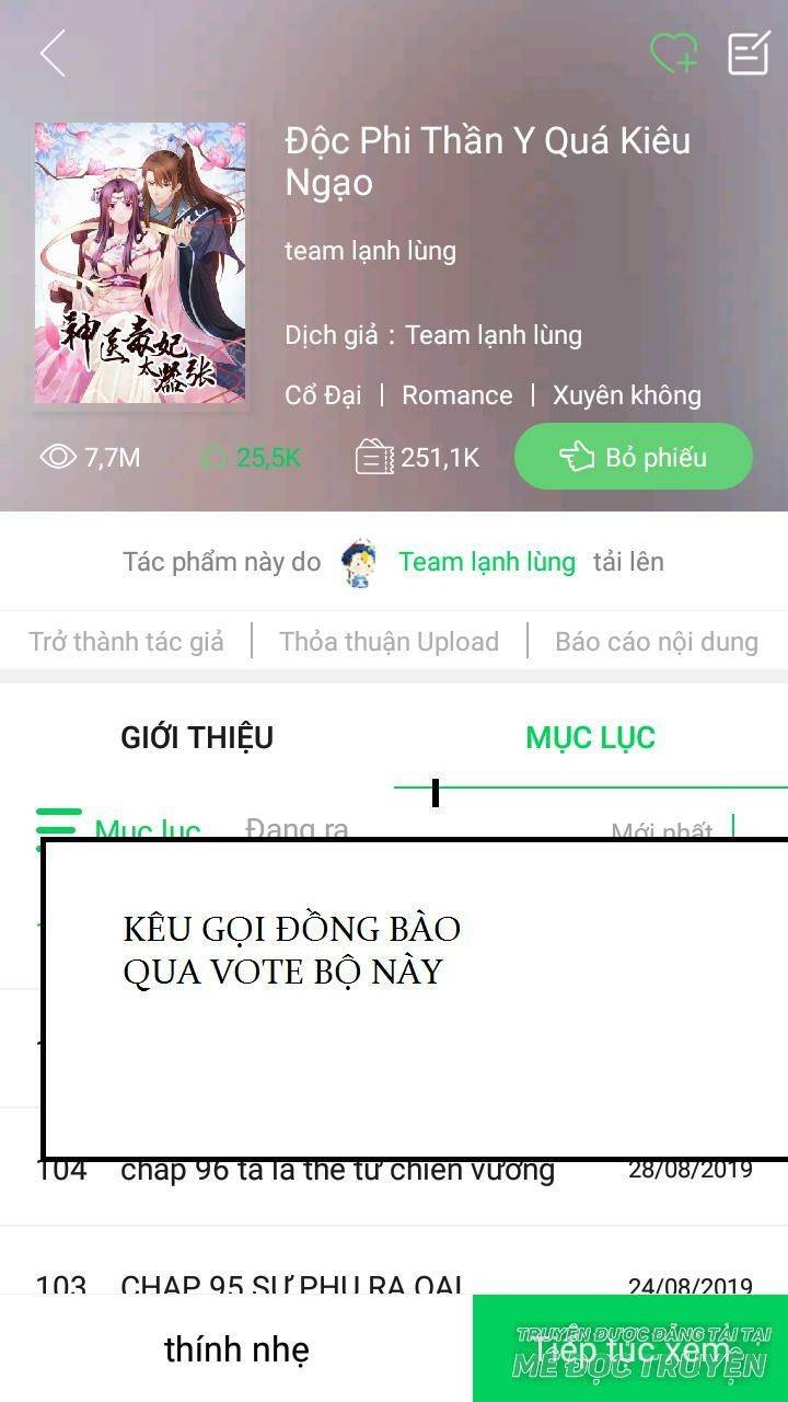 Tuyệt Sắc Quyến Rũ: Quỷ Y Chí Tôn - Chap 133