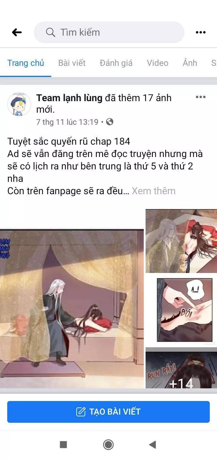 Tuyệt Sắc Quyến Rũ: Quỷ Y Chí Tôn - Chap 181