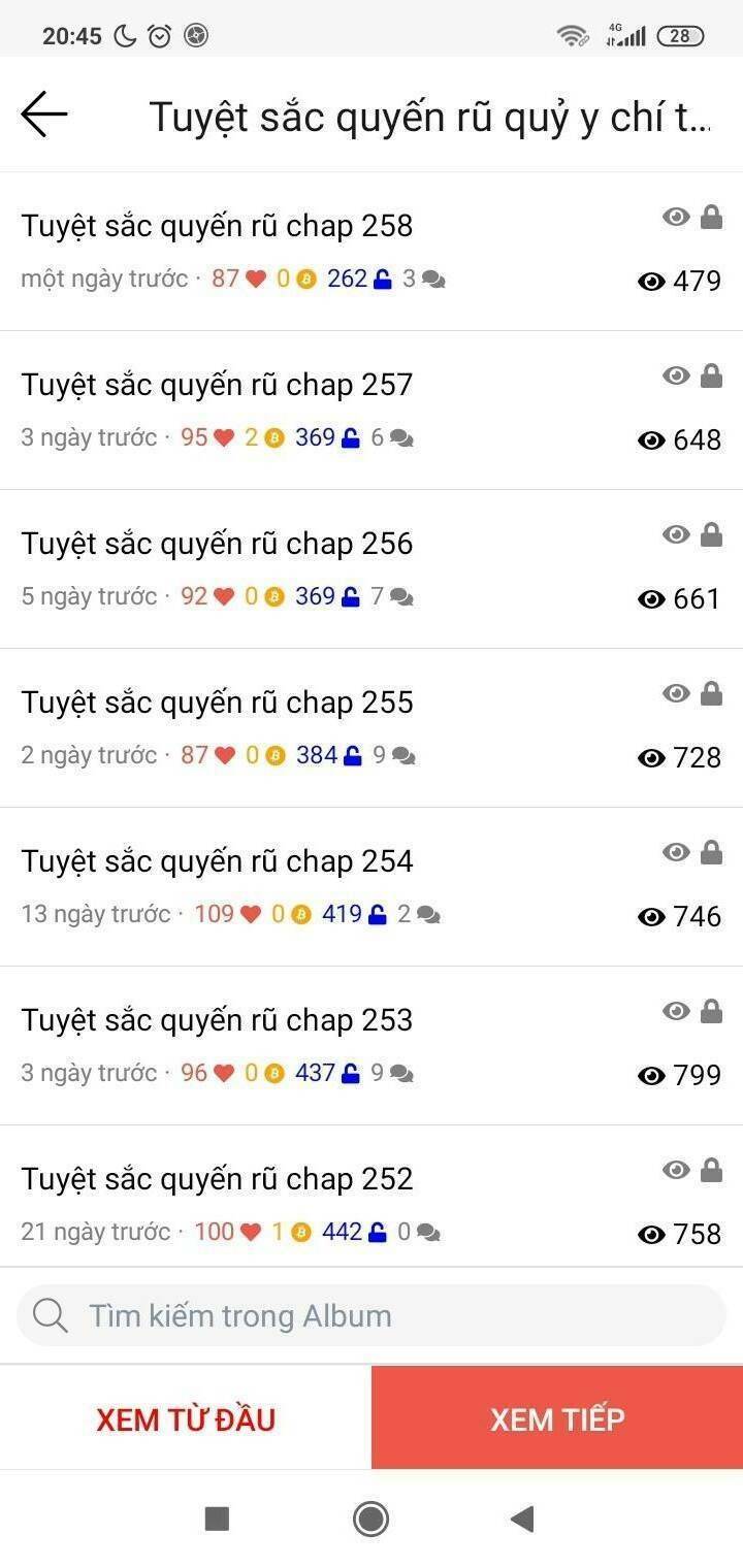 Tuyệt Sắc Quyến Rũ: Quỷ Y Chí Tôn - Chap 202