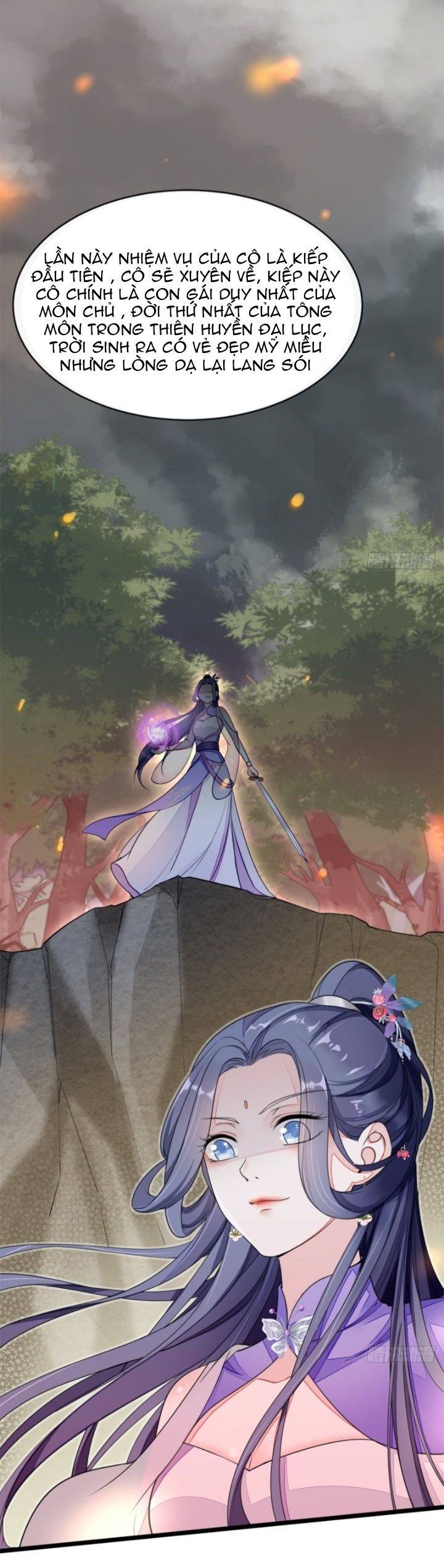 Xuyên Không Chi Viện : Ác Nữ Phản Diện Muốn Tẩy Trắng - Chap 1