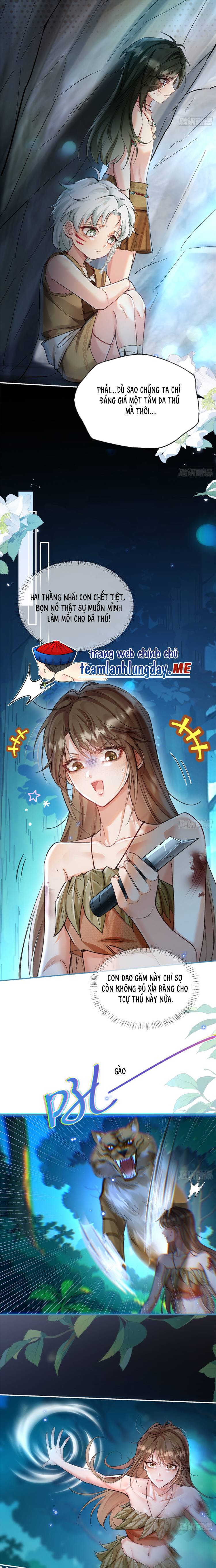 Xuyên Tới Thế Giới Thú Nhân: Nhóc Phản Diện Siêu Bám Người - Chap 3