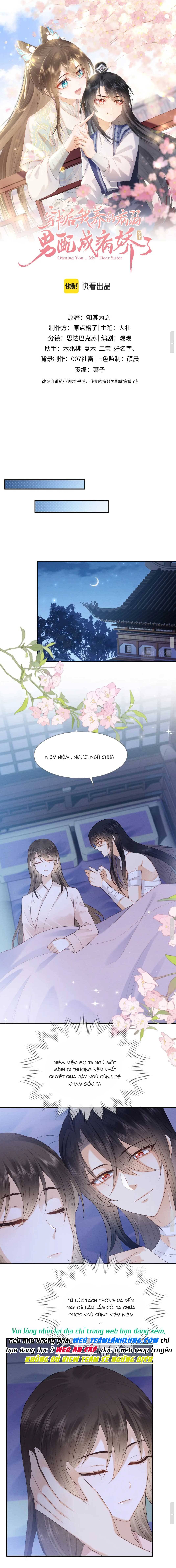 Xuyên Vào Tiểu Thuyết : Ta Bảo Vệ Phu Quân Ốm Yếu Đáng Thương - Chap 22