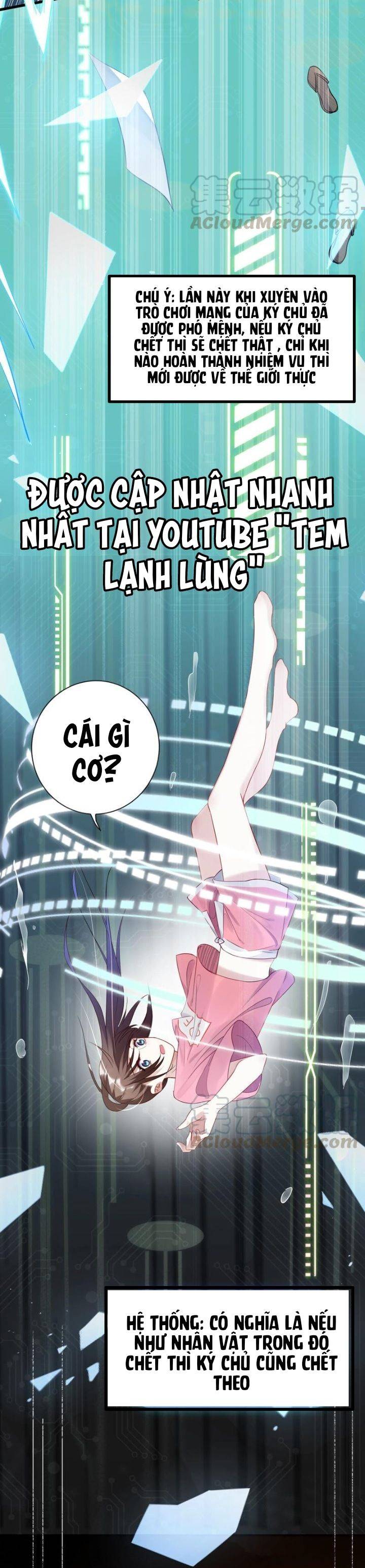 Xuyên Vào Trò Chơi Công Lược Boss Phản Diện - Chap 1